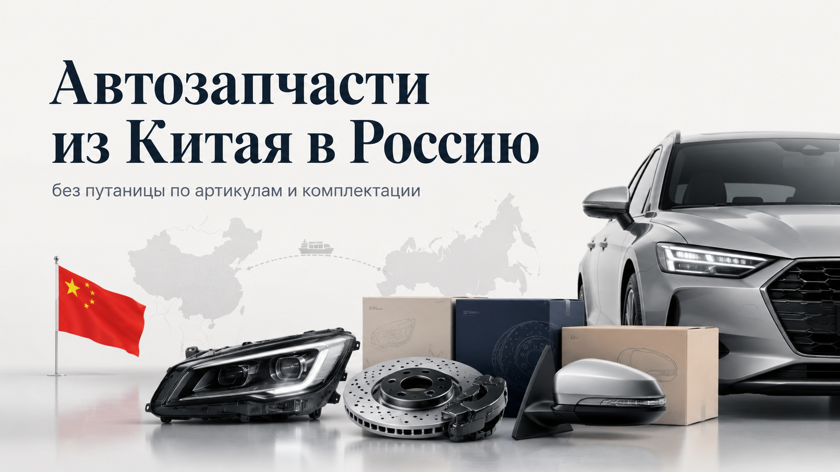 Автозапчасти из Китая в Россию
