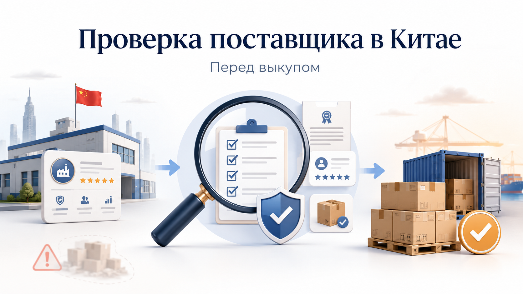 Как проверить поставщика в Китае